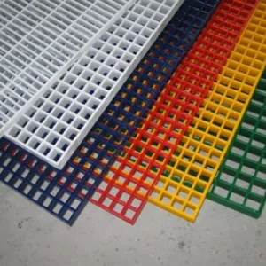 COMPOSITE FRP GRATING LÀM LỐI ĐI NHÀ XƯỞNG
